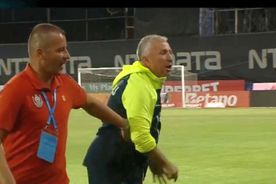 Dan Petrescu a depășit orice limită » Ieșire scandaloasă la adresa arbitrilor din CFR Cluj - Universitatea Craiova! Oprit cu greu de colaboratori