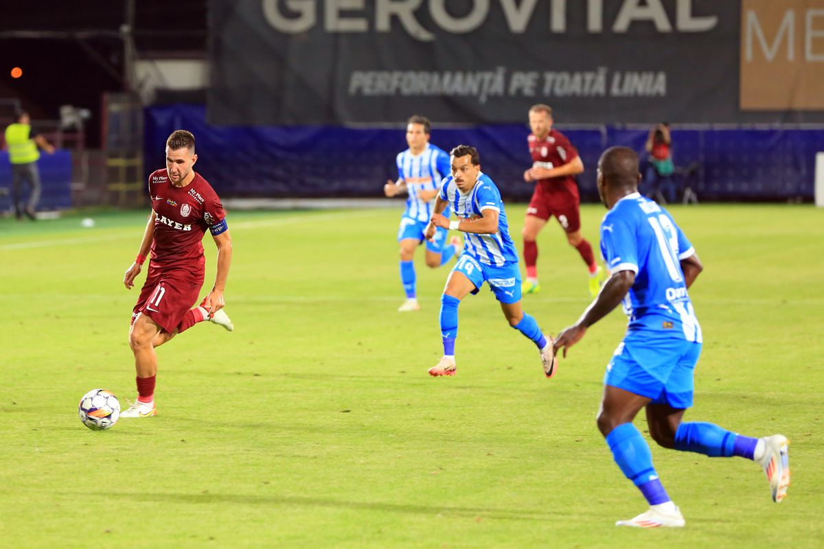 CFR Cluj - Universitatea Craiova 0-2 » Oltenii fac spectacol în Gruia și așteaptă cu încredere returul cu Maribor! Dan Petrescu pierde primul derby al sezonului