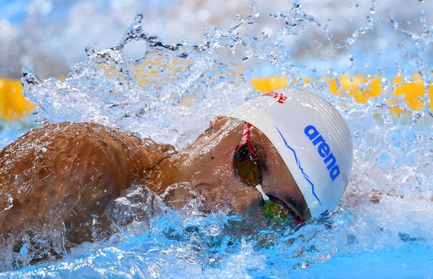 David Popovici, calificare cu al 4-lea timp în finala mondială la 200 m liber » Când va lupta pentru AUR: ziua și ora