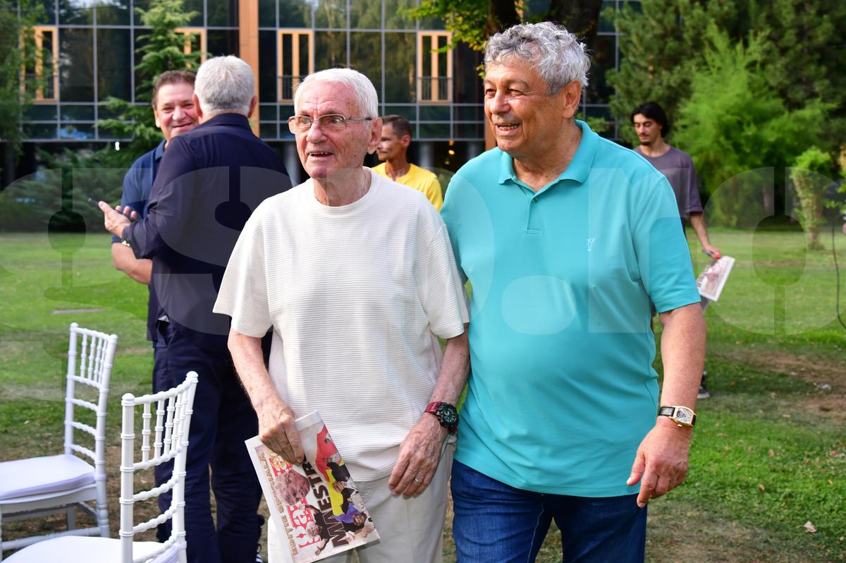 Mircea Lucescu și-a serbat luni ziua de naștere! Nume uriașe din fotbalul românesc la petrecerea selecționerului