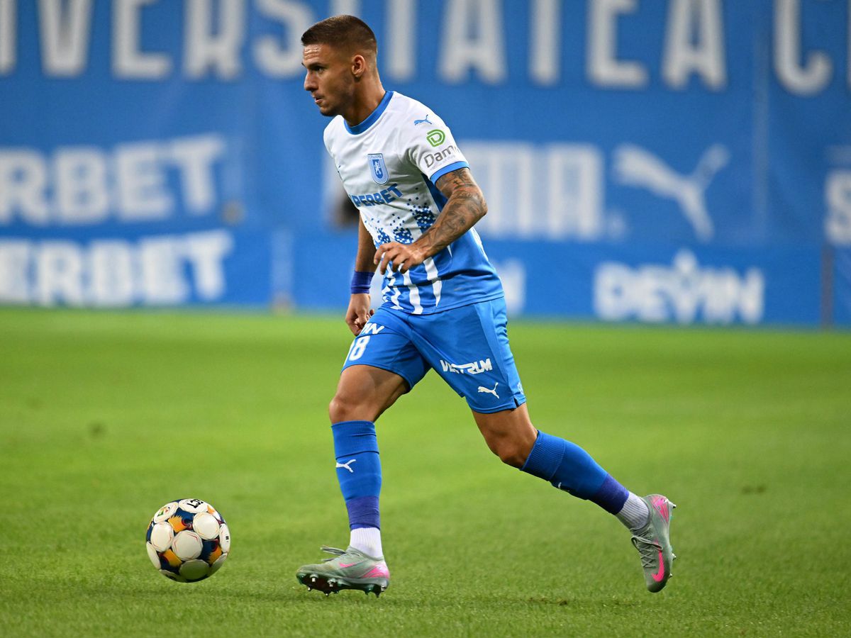 Imagini de la Universitatea Craiova - U Cluj / foto: Facebook UCV