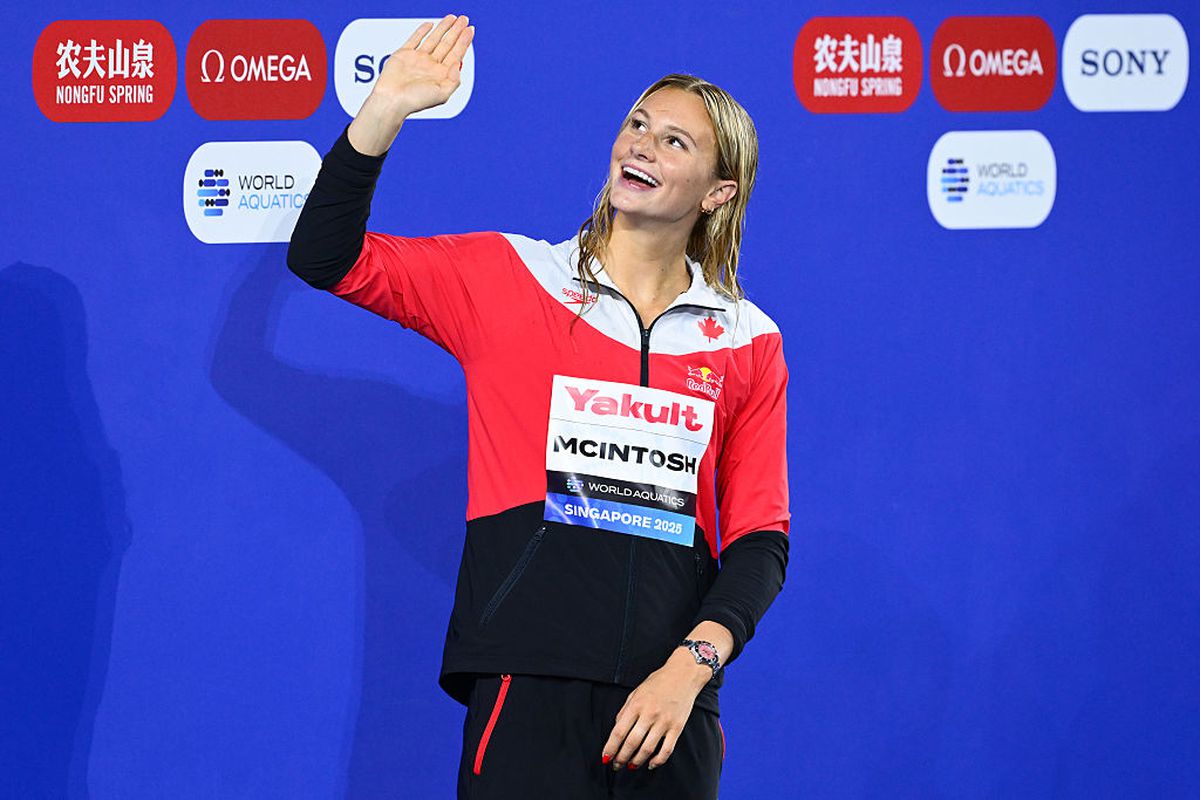 Summer McIntosh și Zidi Yu