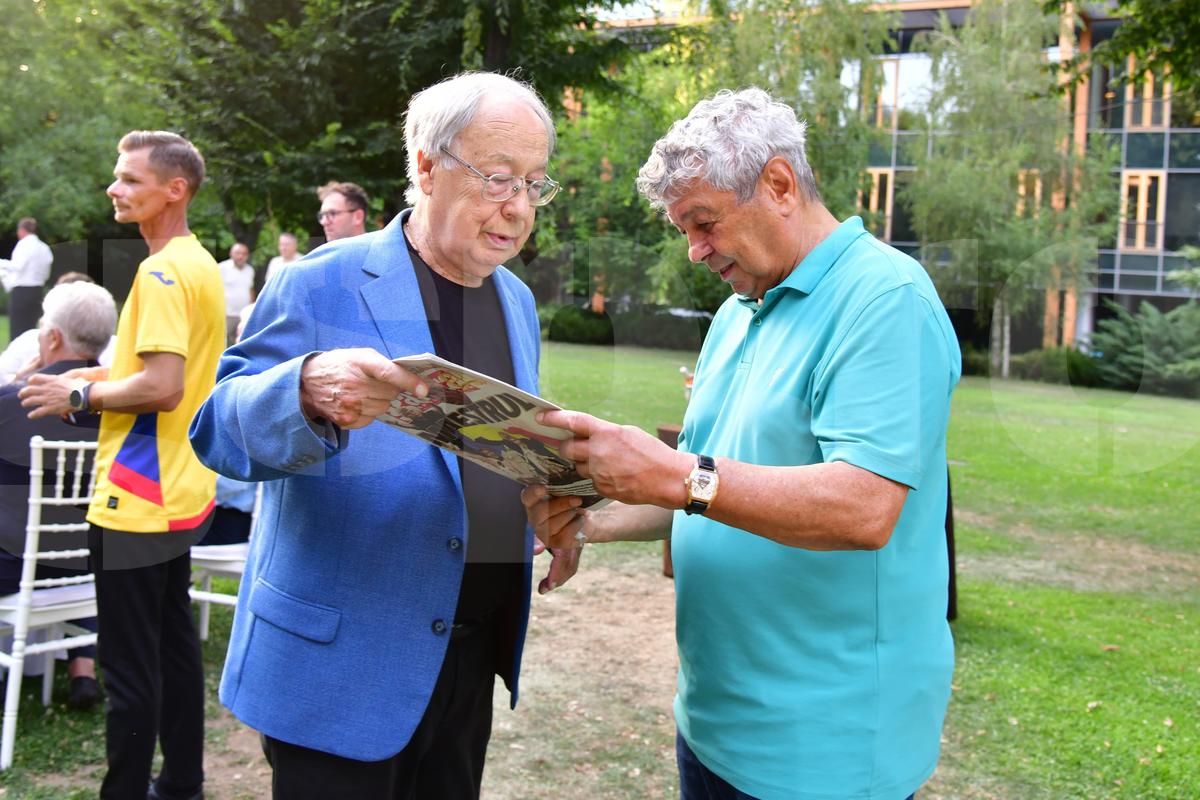 Mircea Lucescu și-a serbat luni ziua de naștere! Nume uriașe din fotbalul românesc la petrecerea selecționerului