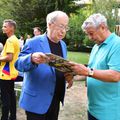 Ovidiu Ioanițoaia și Mircea Lucescu. Foto: Cristi Preda (GSP)