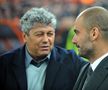 Mircea Lucescu și Pep Guardiola, foto: arhiva GSP