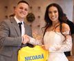 „Cea mai frumoasă fotbalistă din România” s-a cununat religios cu fostul preparator al naționalei