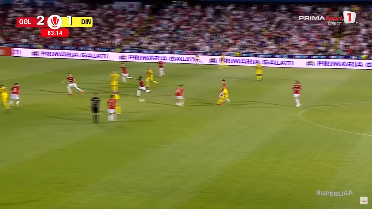 Ratarea uriașă a lui Caragea în Oțelul - Dinamo