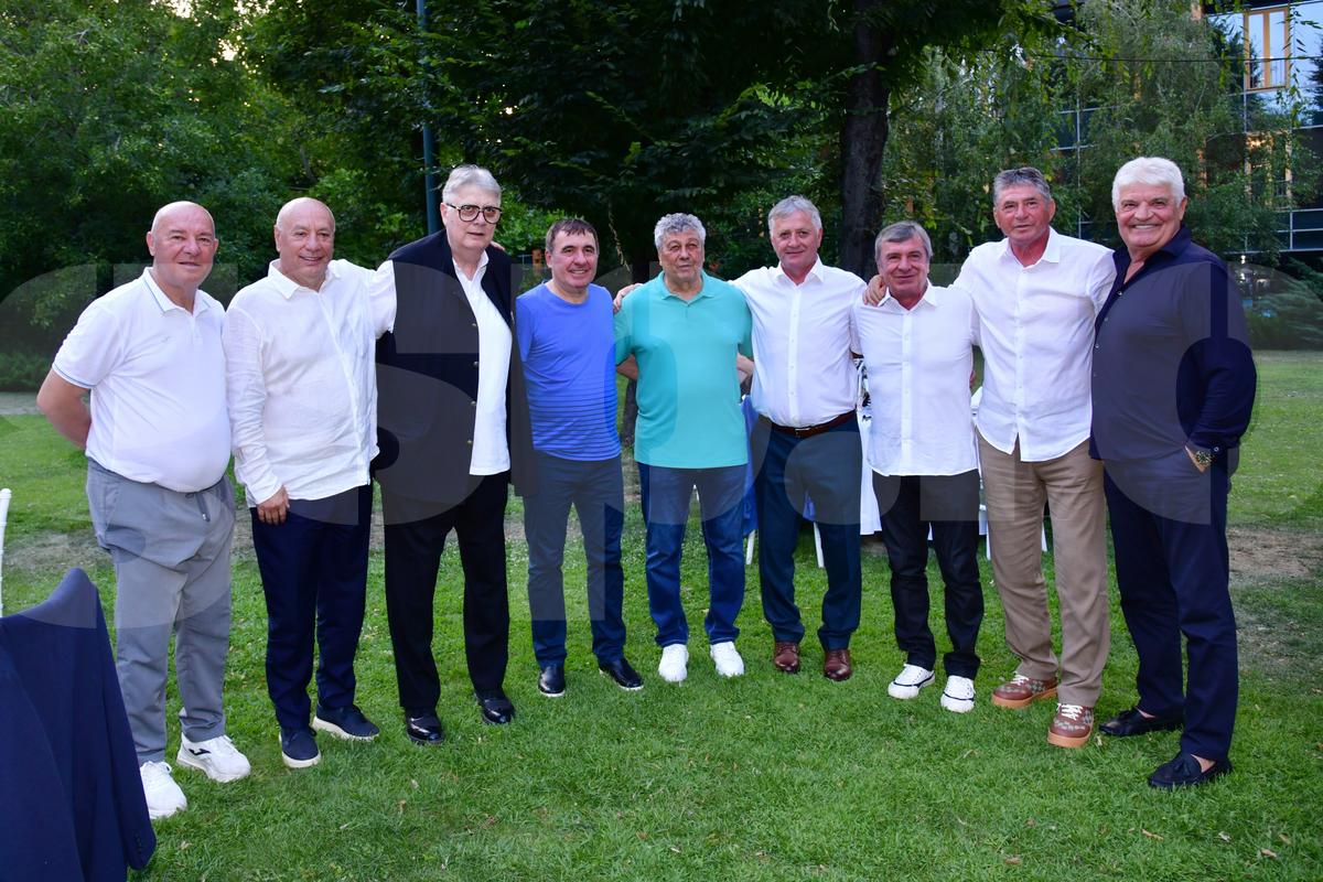 Mircea Lucescu și-a serbat luni ziua de naștere! Nume uriașe din fotbalul românesc la petrecerea selecționerului