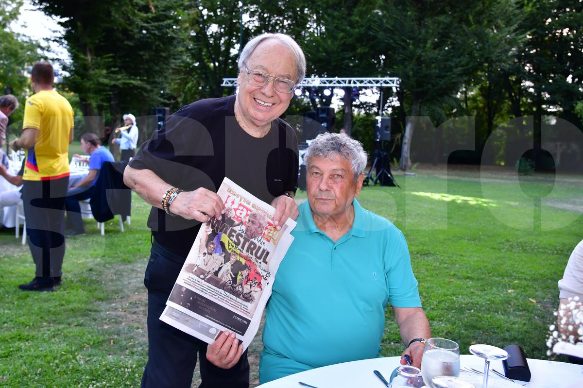 Mircea Lucescu și-a serbat luni ziua de naștere! Nume uriașe din fotbalul românesc la petrecerea selecționerului