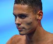 David Popovici, după seriile la 200 m liber în bazinul din Singapore / FOTO: GettyImages