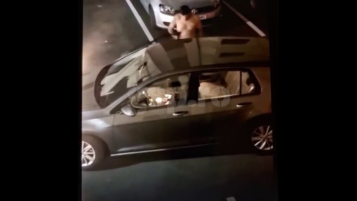 „Dodel” a comis-o din nou! Cristi Tănase, filmat beat și dezbrăcat în miez de noapte, după ce a făcut scandal într-un local din Bragadiru