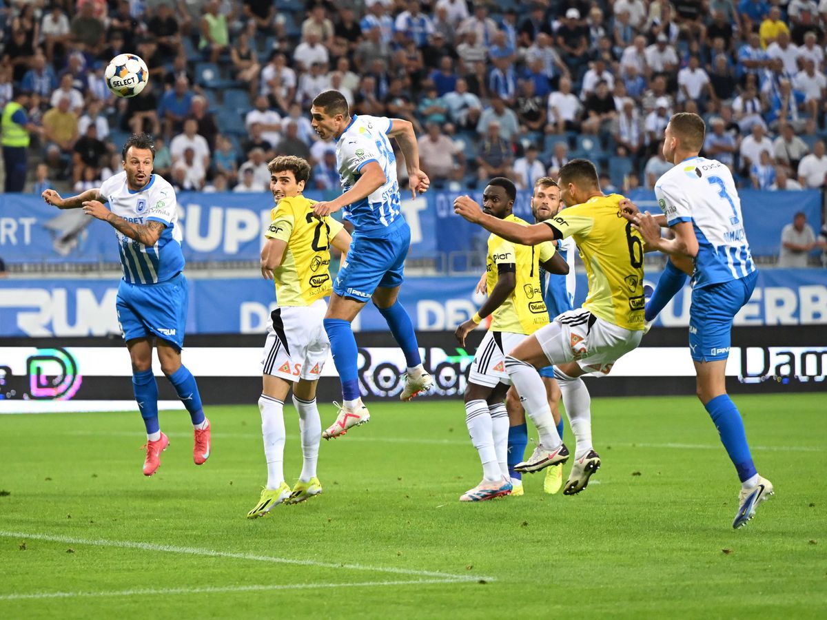 Remontada SENZAȚIONALĂ în Craiova - U Cluj » „Dubla” din ultimele minute a făcut diferența