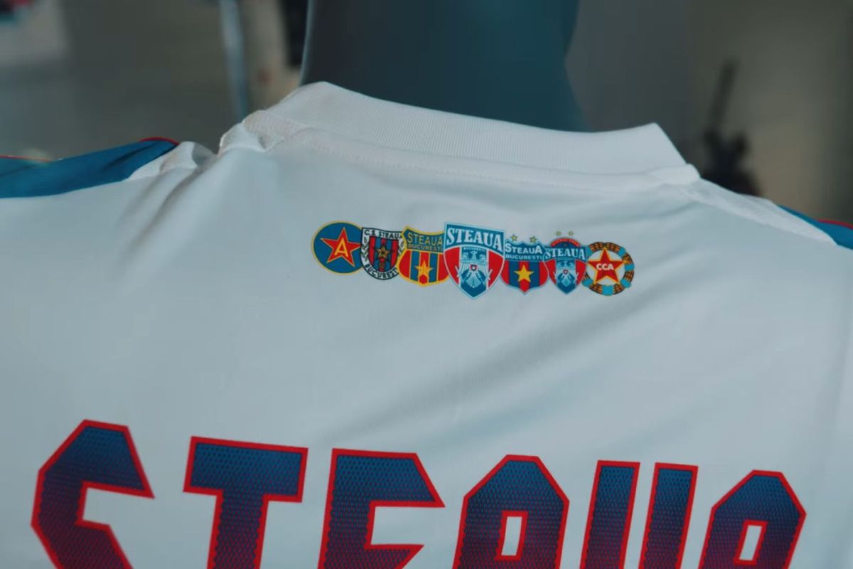 Steaua și-a prezentat oficial noile echipamente pentru sezonul 2025-2026: „Fiecare tricou poartă ceva din istoria noastră”