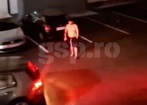 „Dodel” a comis-o din nou! Cristi Tănase, filmat beat și dezbrăcat în miez de noapte, după ce a făcut scandal într-un local din Bragadiru