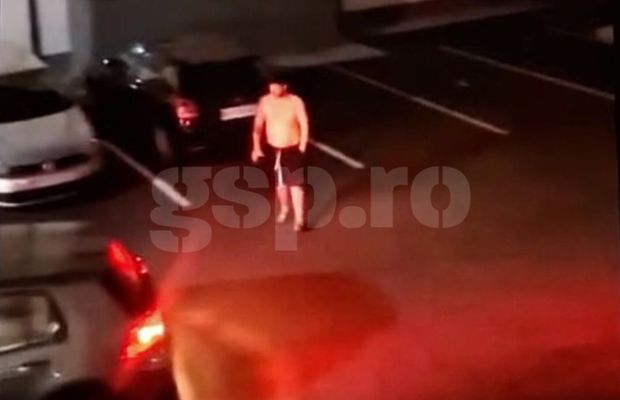 „Dodel” a comis-o din nou! Cristi Tănase, filmat beat și dezbrăcat în miez de noapte, după ce a făcut scandal într-un local din Bragadiru