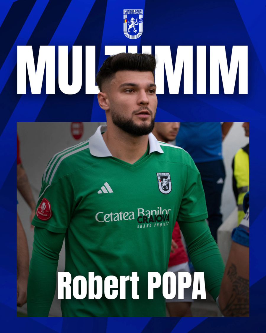 Doi dintr-o lovitură! FCU Craiova a anunțat despărțirea de jucători, unul merge în Superliga