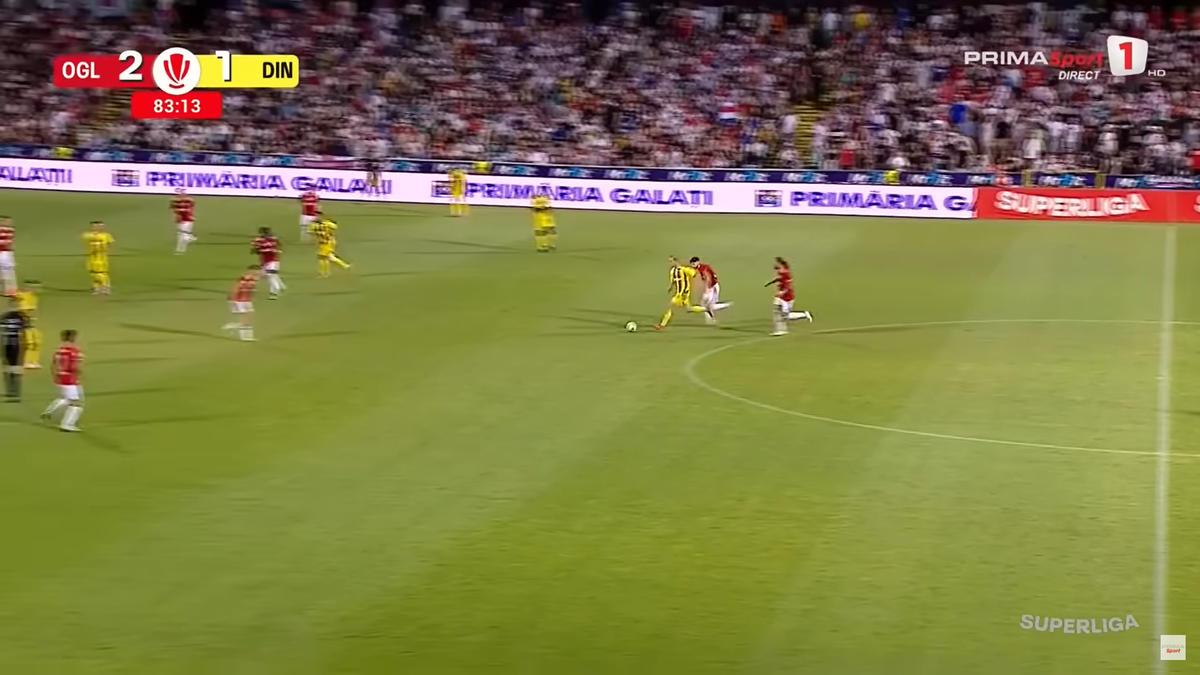 Ratarea uriașă a lui Caragea în Oțelul - Dinamo