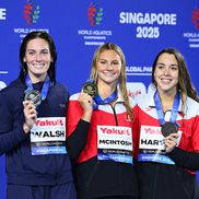 Summer McIntosh în centrul imaginii / FOTO: GettyImages