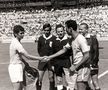 Mircea Lucescu, căpitanul echipei naționale în meciul cu Brazilia de la Campionatul Mondial din 1970, foto: arhiva GSP