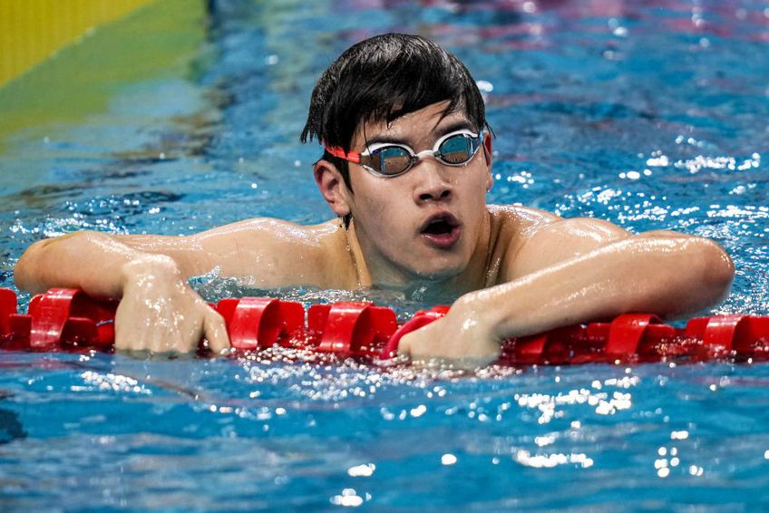 Pan Zhanle, ELIMINAT după prima bătălie cu David Popovici la Campionatele Mondiale de natație din Singapore