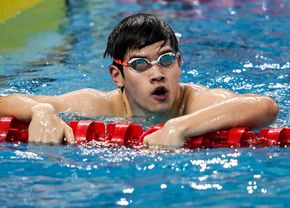 Pan Zhanle, ELIMINAT după prima bătălie cu David Popovici la Campionatele Mondiale de natație din Singapore