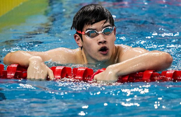 Pan Zhanle, ELIMINAT după prima bătălie cu David Popovici la Campionatele Mondiale de natație din Singapore