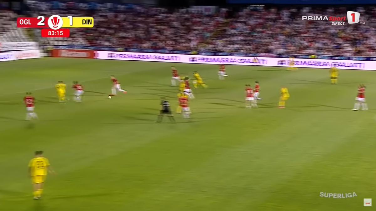 Ratarea uriașă a lui Caragea în Oțelul - Dinamo