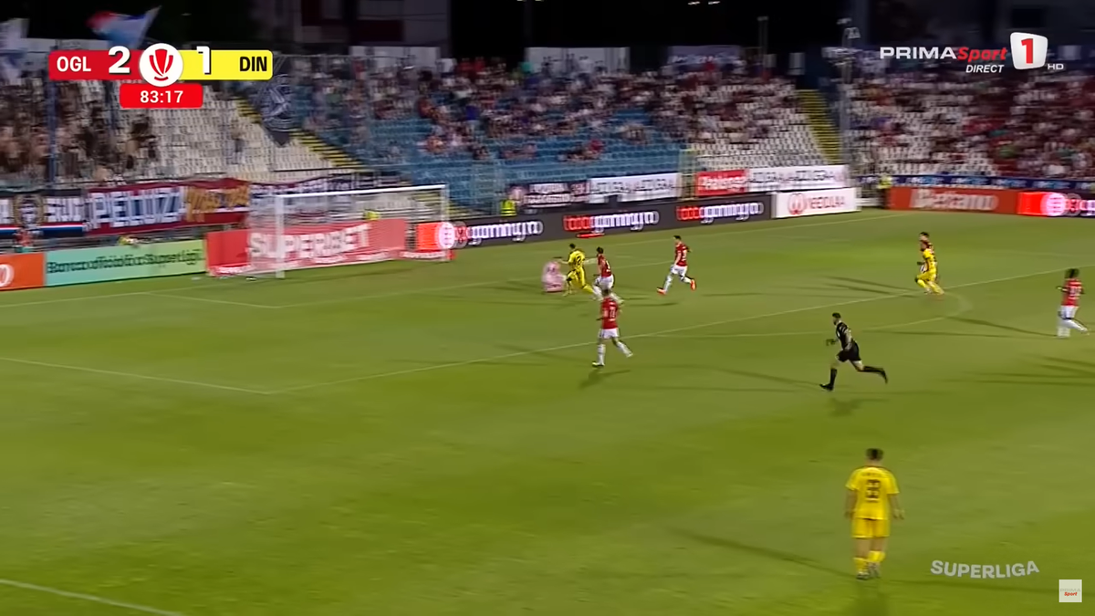 Ratarea uriașă a lui Caragea în Oțelul - Dinamo