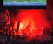 SLAVIA PRAGA - CFR CLUJ 1-0 // FOTO Duel încins în tribune: torțe versus scandări rasiste