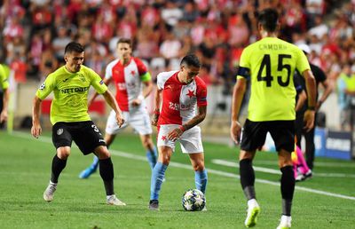 SLAVIA PRAGA - CFR CLUJ 1-0 (2-0 la general) // FOTO+VIDEO // Iluzii de Ligă doar o repriză: CFR a cedat și returul în fața Slaviei Praga și merge în grupele Europa League