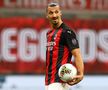 Ibrahimovic, 38 de ani, a înscris șapte goluri după restartul Seriei A, contrbuind decsiv la clasarea Milanului pe locul 6 // foto: Guliver/gettyimages