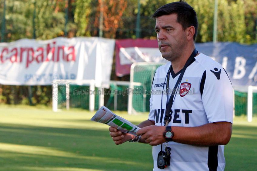 Cosmin Contra, antrenor Dinamo // foto: Facebook @ FC DINAMO BUCURESTI