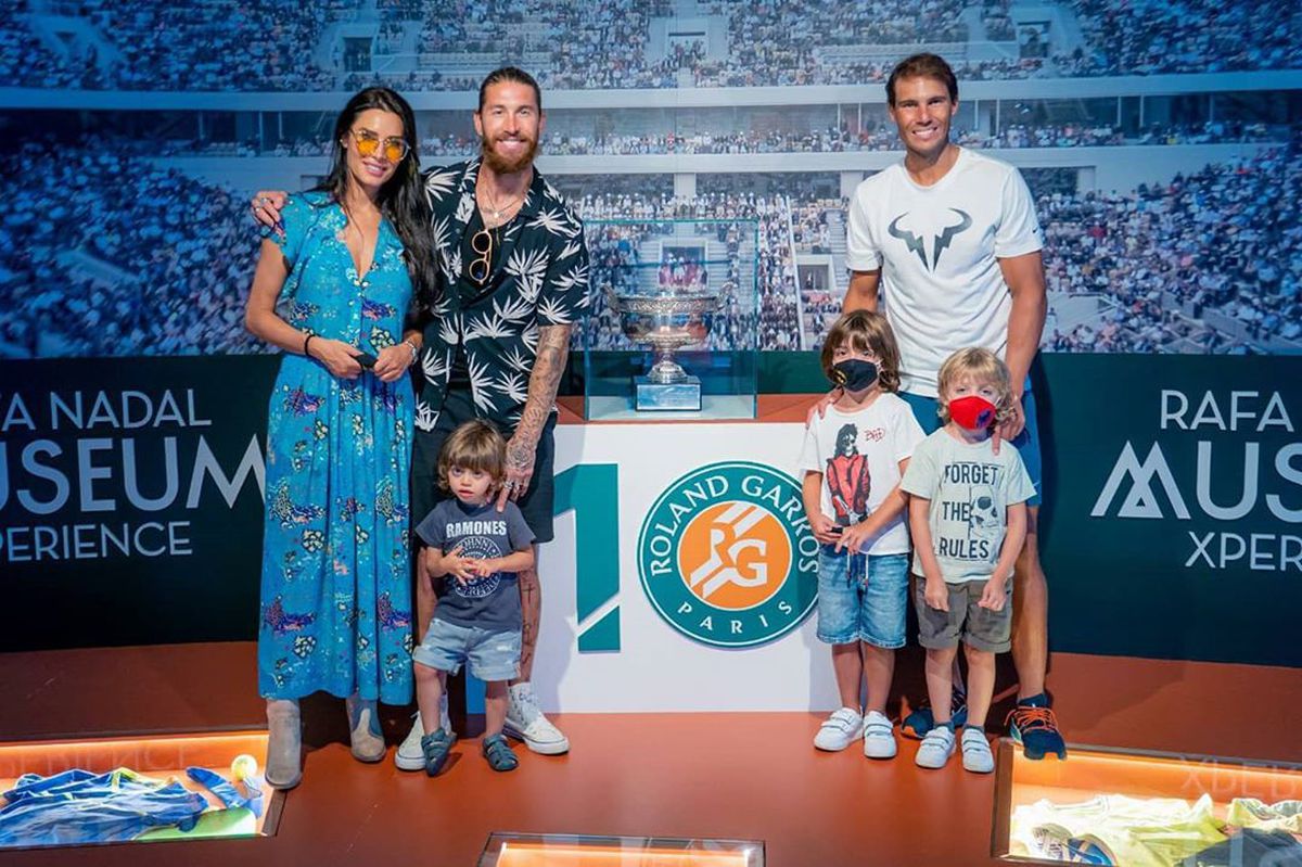 FOTO 111 trofee într-o singură poză!  Sergio Ramos și Rafael Nadal, întâlnirea coloșilor spanioli