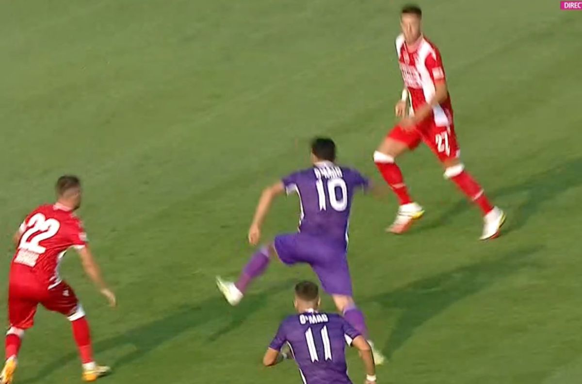 Cristi Tănase, gol de senzație în poarta lui Dinamo! Borna atinsă de mijlocașul lui FC Argeș