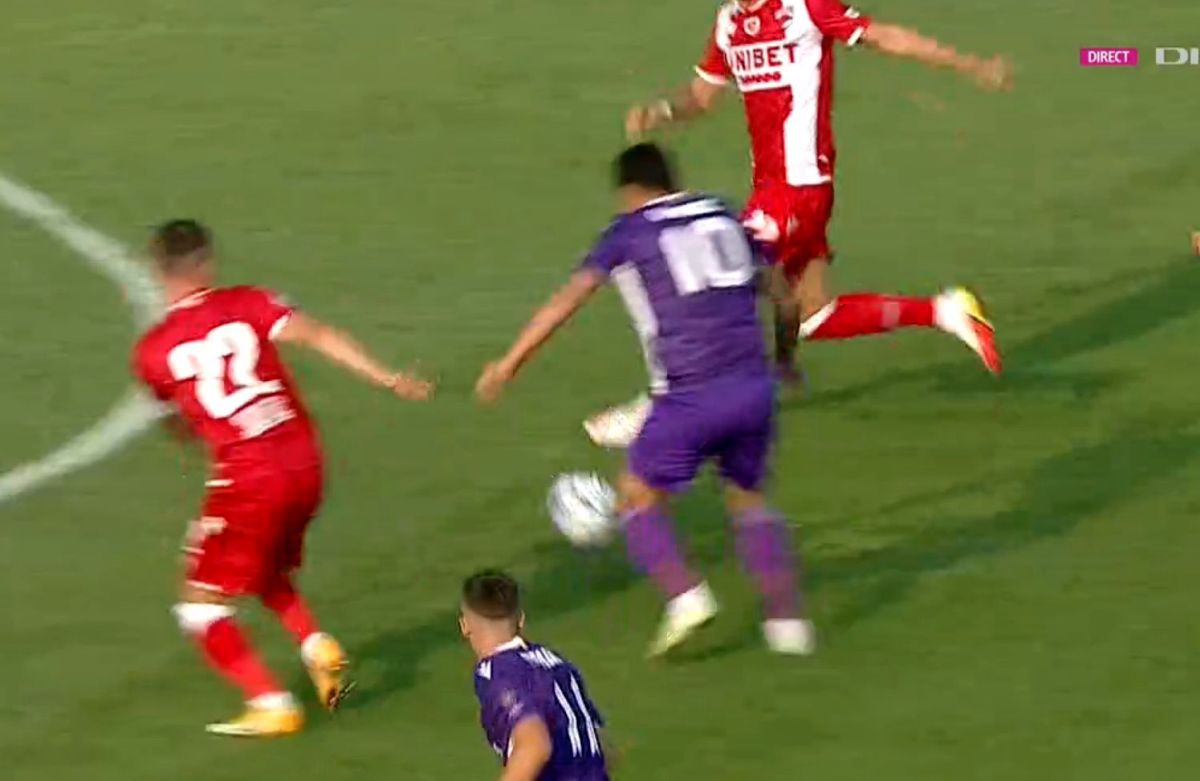 Cristi Tănase, gol de senzație în poarta lui Dinamo! Borna atinsă de mijlocașul lui FC Argeș