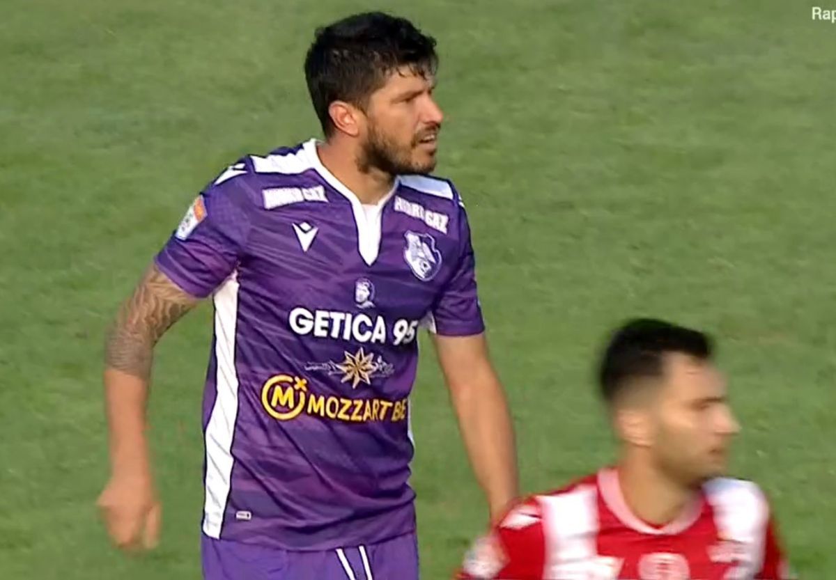 Cristi Tănase, gol de senzație în poarta lui Dinamo! Borna atinsă de mijlocașul lui FC Argeș