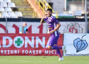 Cristi Tănase, gol de senzație în poarta lui Dinamo! Borna atinsă de mijlocașul lui FC Argeș