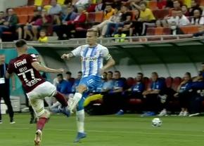 Roșu în derby » Claudiu Belu, eliminat în finalul primei reprize + nervi întinși la maximum pe Arena Națională