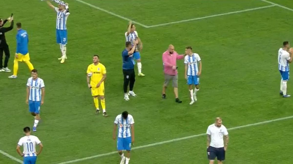 Haos după Rapid - CSU Craiova! Oltenii, evacuați prin parcare