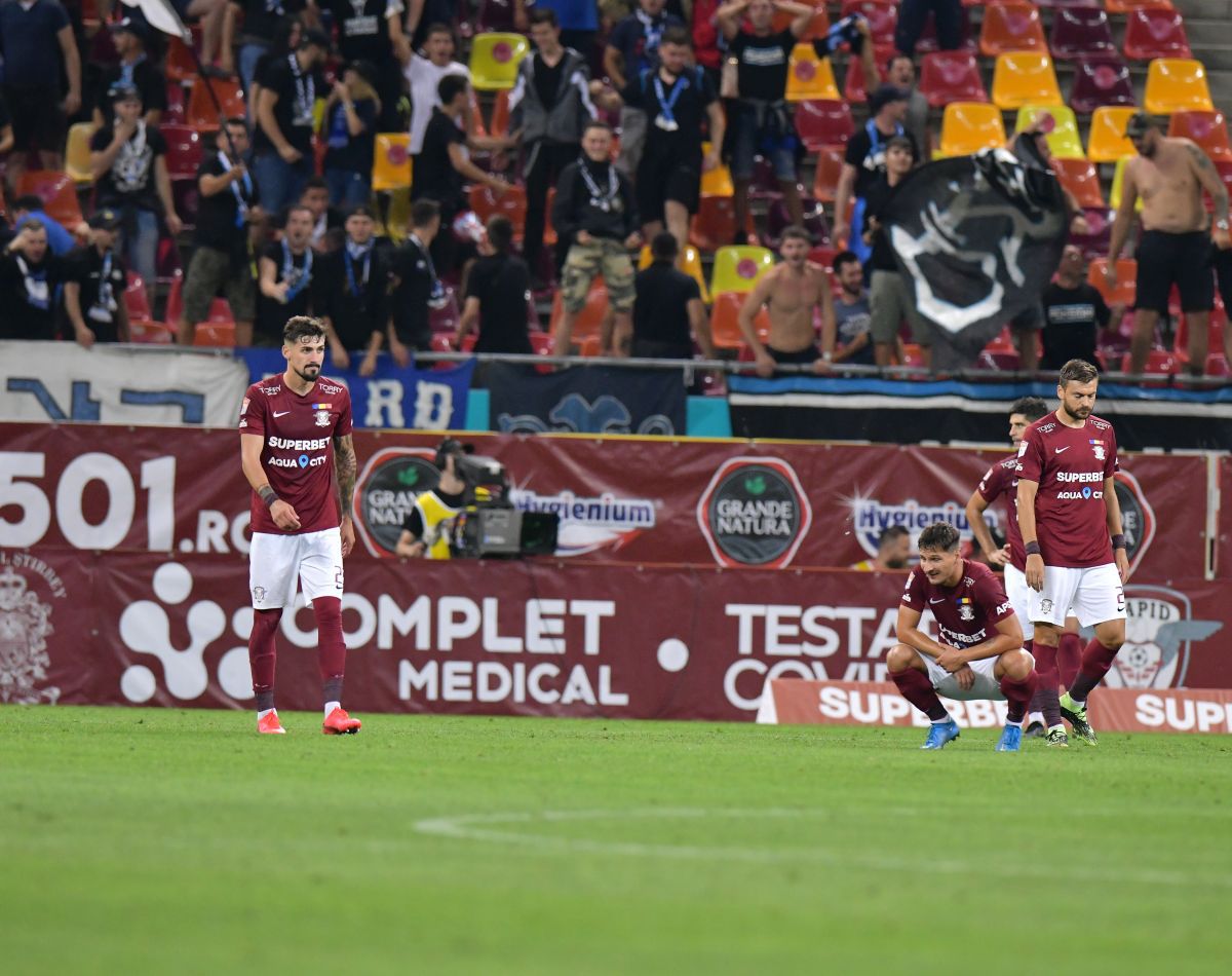 Săpunaru, după prima înfrângere a Rapidului în Liga 1: „Obiectivul nostru este salvarea de la retrogradare”