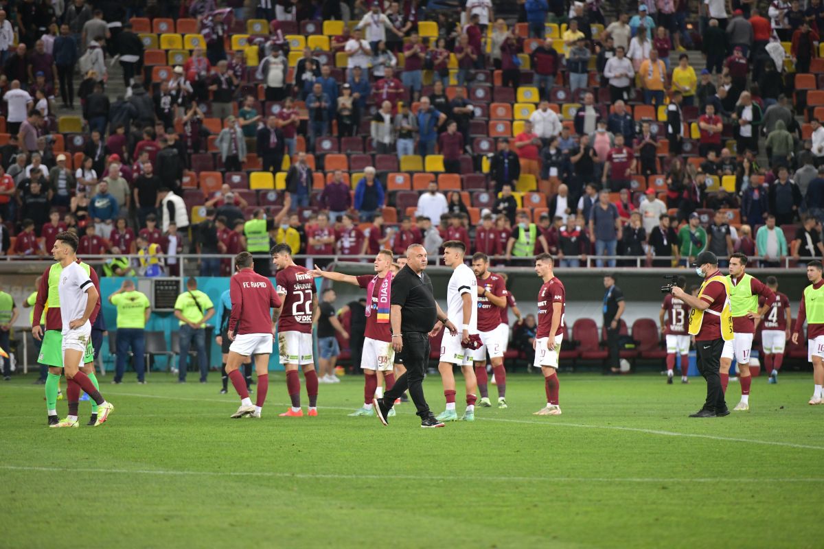 Săpunaru, după prima înfrângere a Rapidului în Liga 1: „Obiectivul nostru este salvarea de la retrogradare”