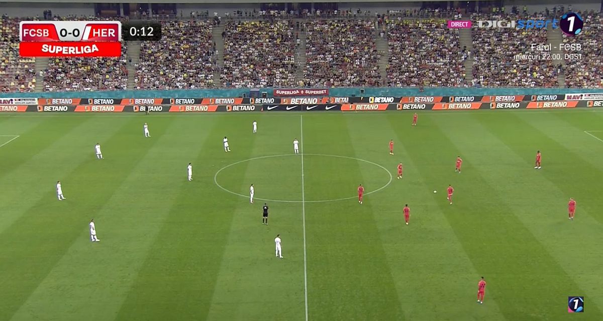 Protest la startul FCSB - Hermannstadt