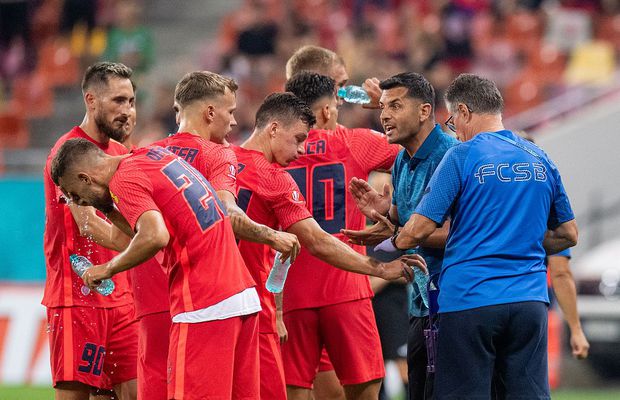 „Nu voi face asta niciodată” » Dică și-a încălcat promisiunea la pauza meciului FCSB - Hermannstadt