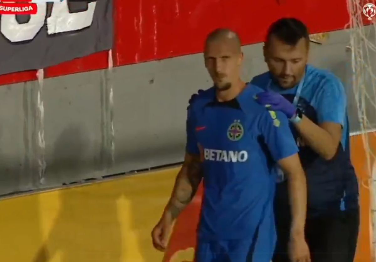 Cât va lipsi Vlad Chiricheș din cauza accidentării suferite la Arad: „Ruptură!”