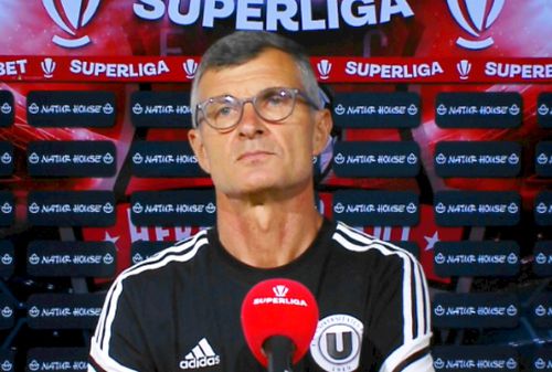 Ioan Ovidiu Sabău (55 de ani), noul antrenor al lui U Cluj, a fost mulțumit de prestația elevilor lui din remiza cu Hermannstadt, scor 2-2.