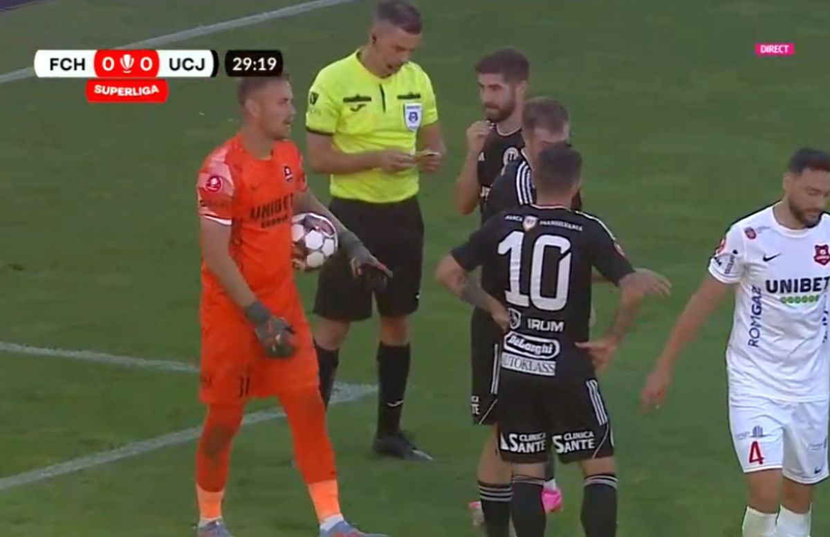 Fază de penalty Hermannstadt - U Cluj