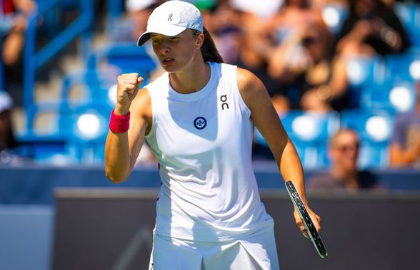 Iga Swiatek, un singur game pierdut în primul tur la US Open 2023 + prima surpriză a turneului