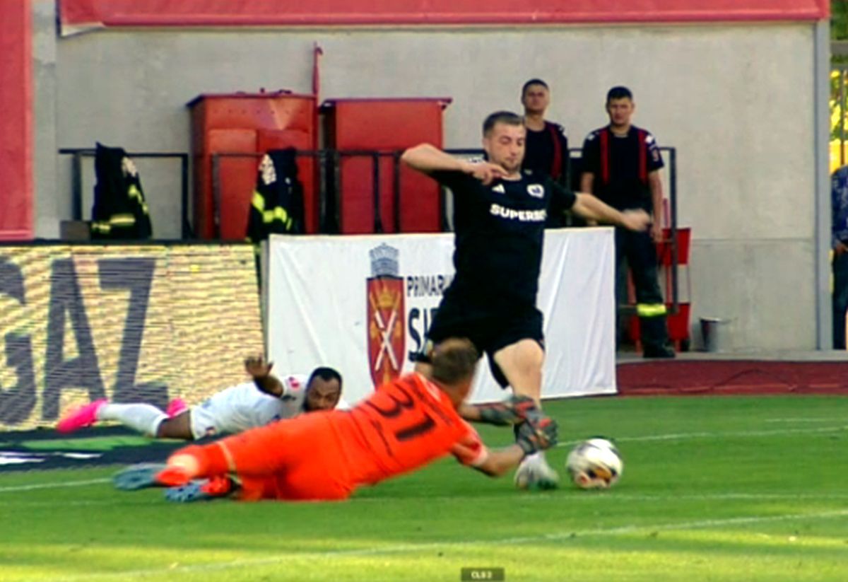 Fază de penalty Hermannstadt - U Cluj