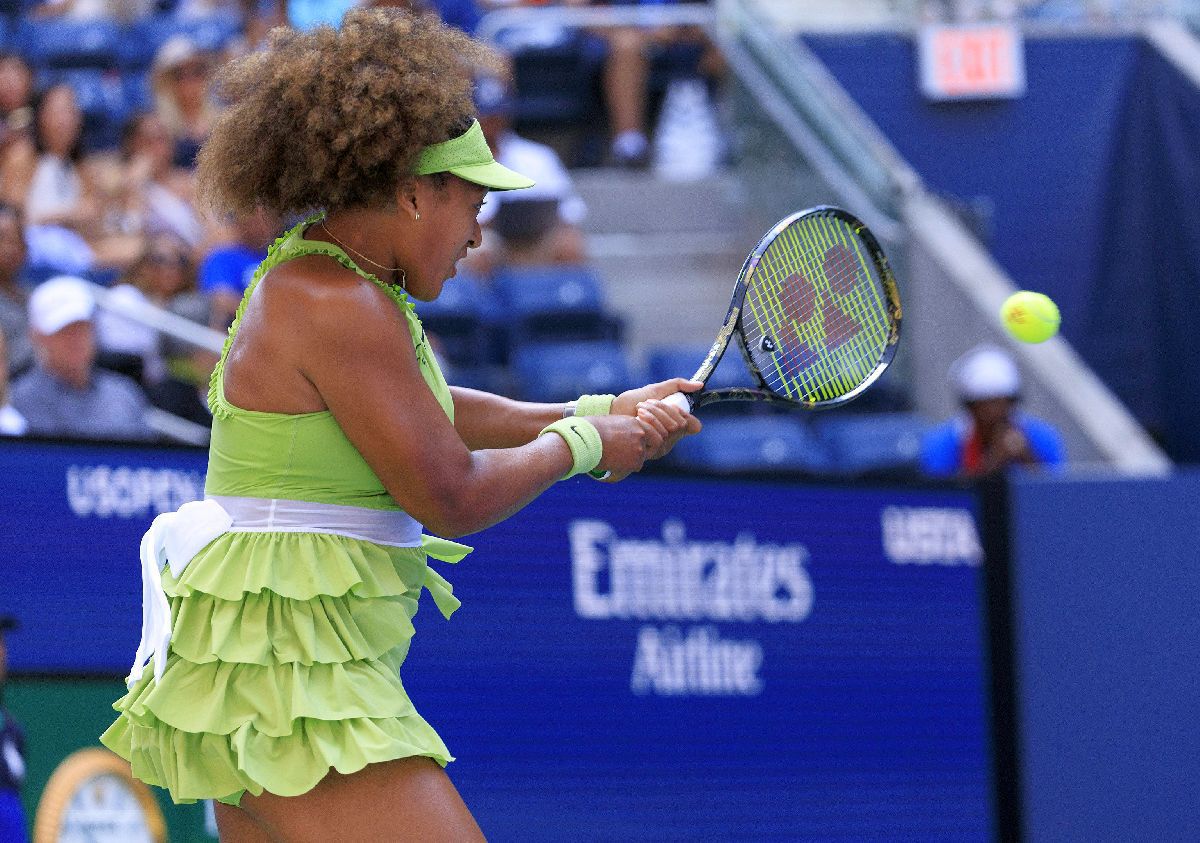 Naomi Osaka, copleșită de lacrimi după victoria cu Jelena Ostapenko din primul tur de la US Open