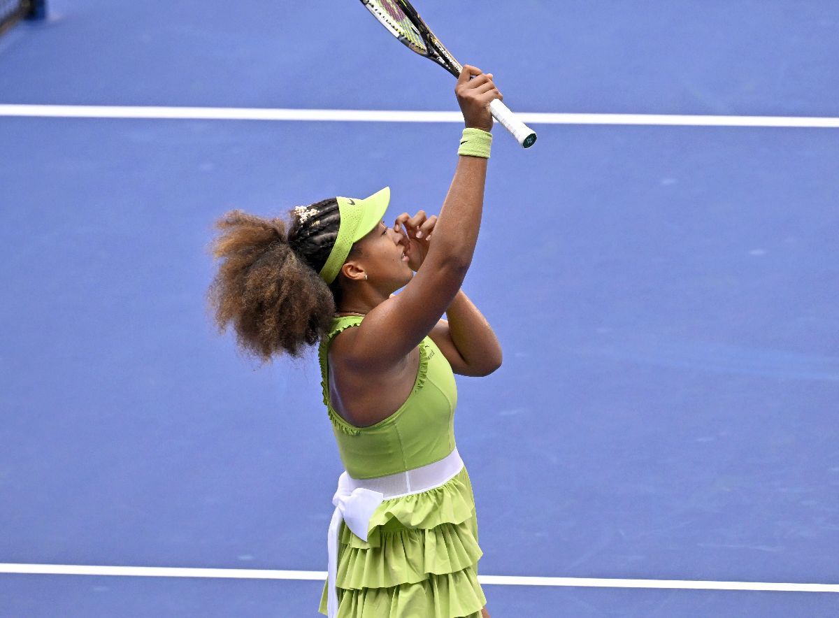 Naomi Osaka, copleșită de lacrimi după victoria cu Jelena Ostapenko din primul tur de la US Open